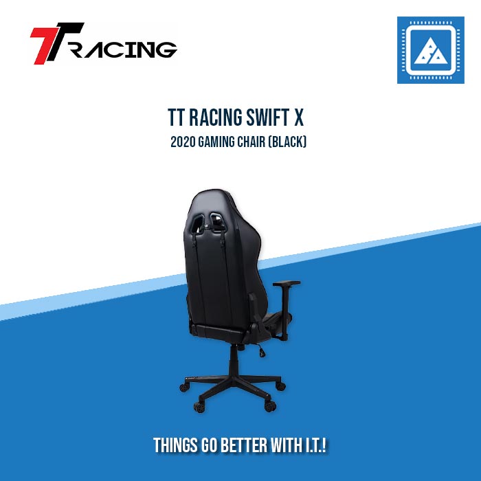 TT RACING SWIFT X 2020 GAMING CHAIR (BLACK) TT RACING SWIFT X 2020 GAMING CHAIR (BLACK)